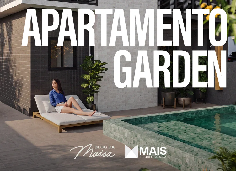 Capa do Blog da Maísa: Apartamento garden, sobre a perspectiva artística de um terraço privativo