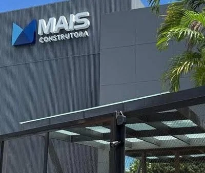 Fachada da sede da Mais Construtora.