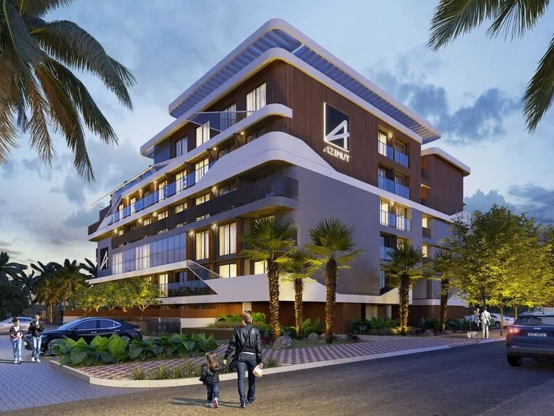 Azimut, rendering