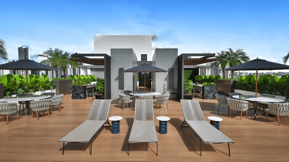 Bloom Living: Sun deck for late afternoons