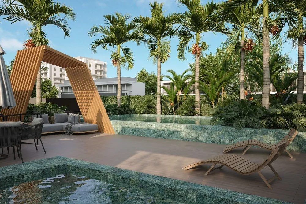 Mais Garden, rendering
