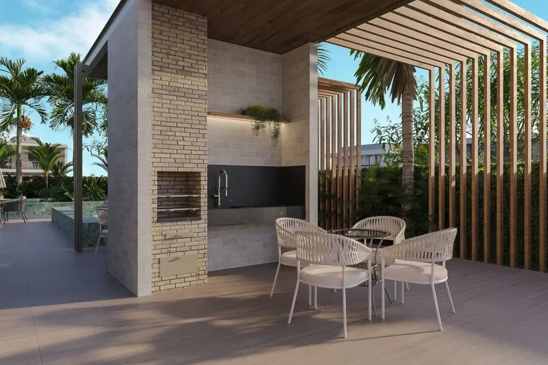 Mais Garden: Two barbecue areas