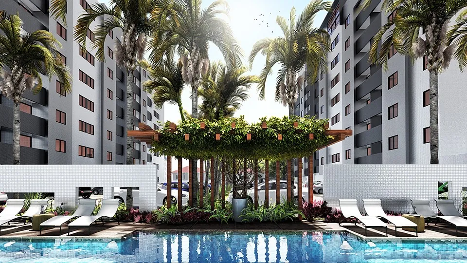 Mais Luxor, rendering