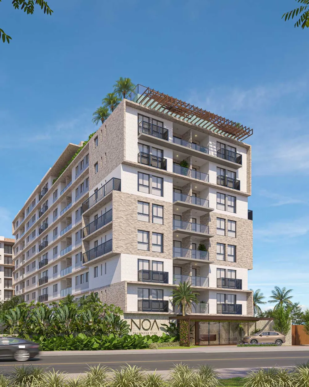 Noa Residence Club, rendering